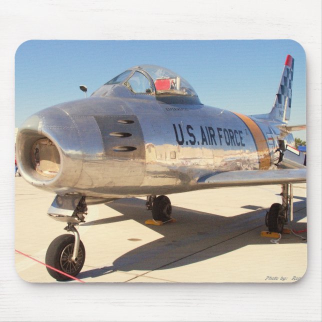 Sabre Jet - Korean War Mouse Mat (Front)