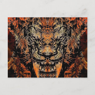 Sabre Tooth Postcard