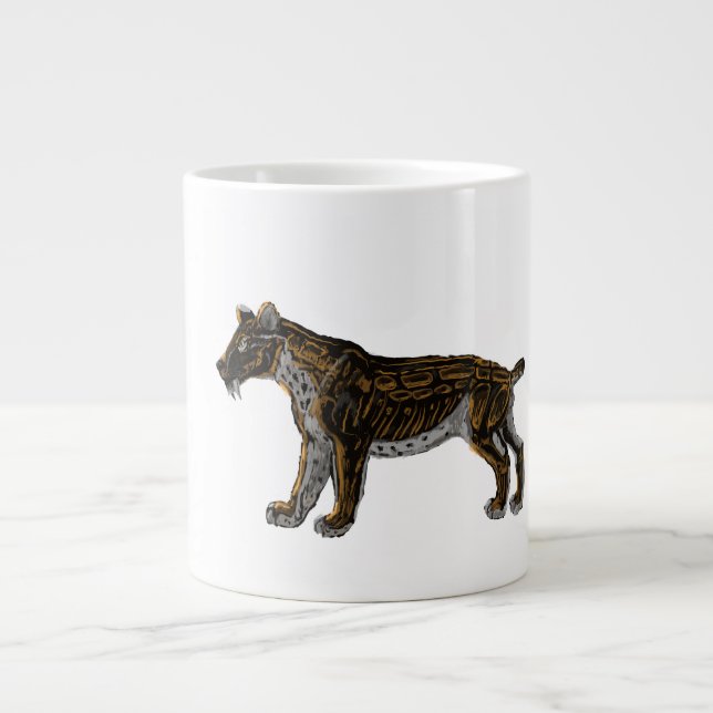 Sabretooth Cat Mug (Front)