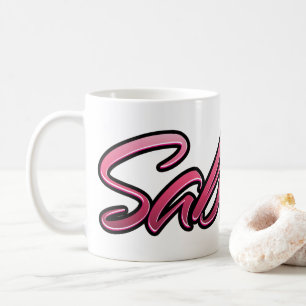 Sabrina faded pink cup tea cup coffee cup