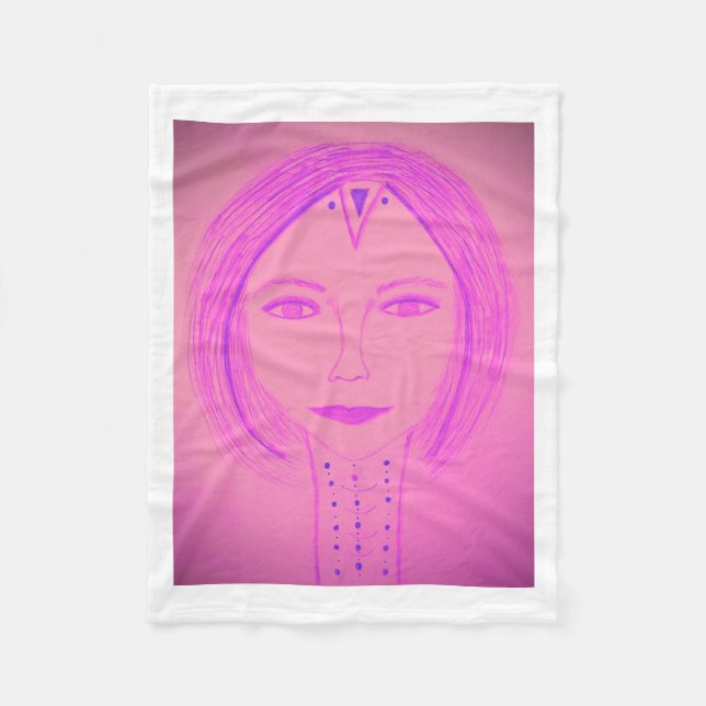 Sabrina Fleece Blanket (Front)