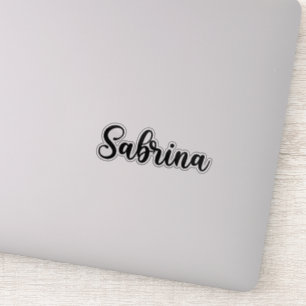 Sabrina Name - Handwritten Calligraphy