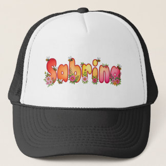 Sabrina - personalised hats for her