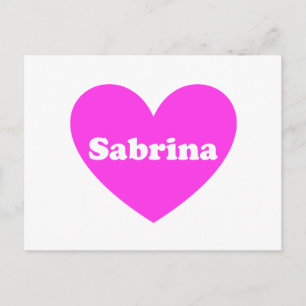 Sabrina Postcard