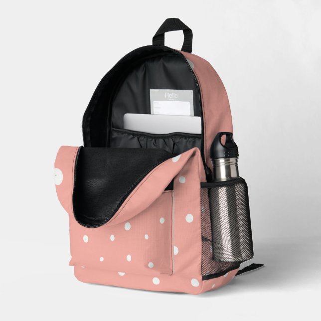 sac a dos  printed backpack (Back Corner Right (Open))