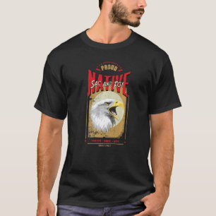 Sac and Fox Native American Eagle Spirit Vintage H T-Shirt