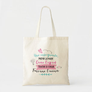 Sac enseignante tote bag