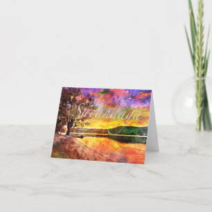 Sacandaga Lake Notecard