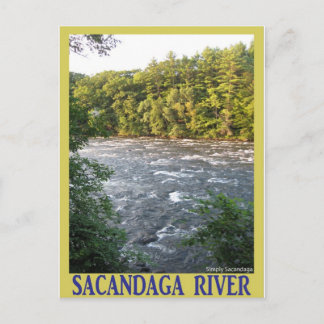 Sacandaga River Postcard
