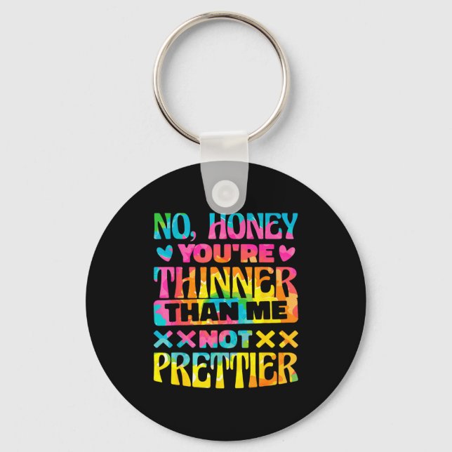Sacastic Sayings &amp; Funny Sarcasm Quotes No Hon Key Ring (Front)