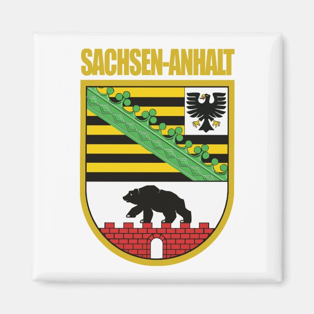 Sachsen-Anhalt Magnet (Front)