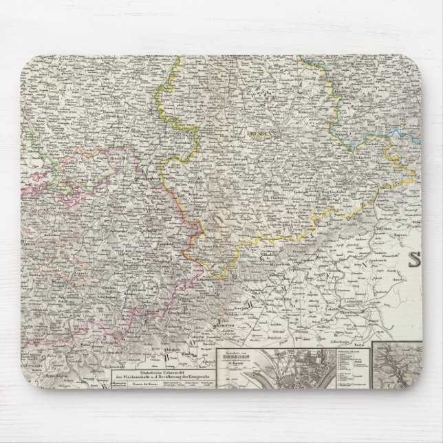 Sachsen Mouse Mat (Front)