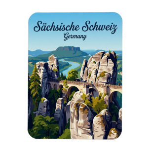 Sächsische Schweiz National Park Germany Magnet