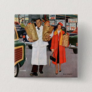 Sack Full of Trouble 15 Cm Square Badge