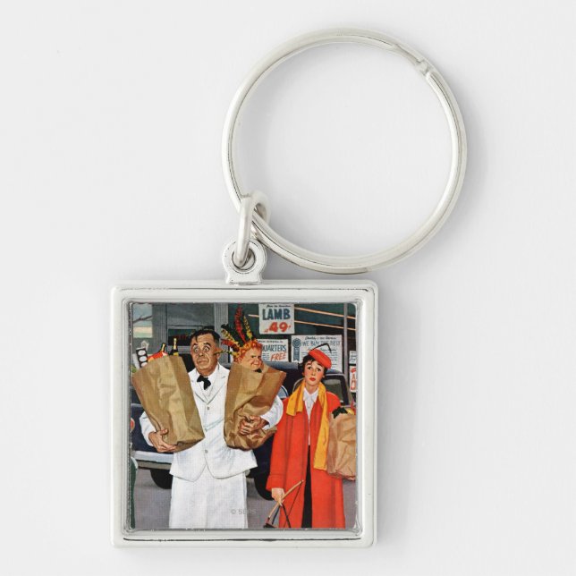 Sack Full of Trouble Key Ring (Front)