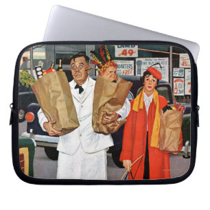 Sack Full of Trouble Laptop Sleeve