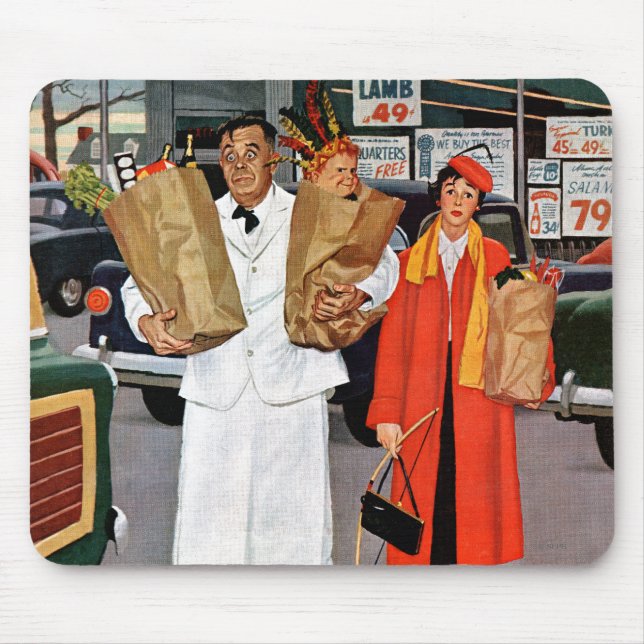 Sack Full of Trouble Mouse Mat (Front)