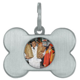 Sack Full of Trouble Pet Tag