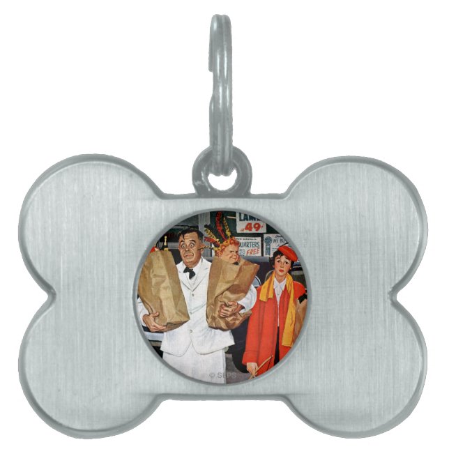 Sack Full of Trouble Pet Tag (Front)