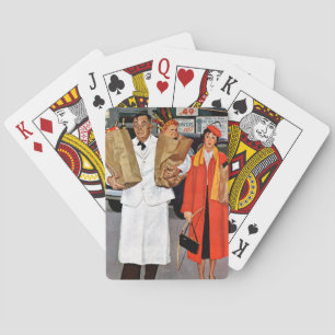 Sack Full of Trouble Playing Cards