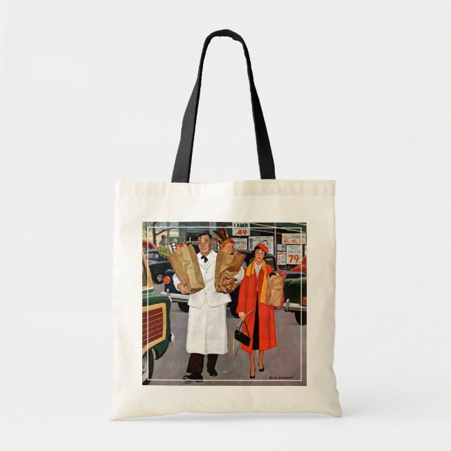 Sack Full of Trouble Tote Bag (Front)