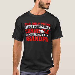 Sack Toss Corn Hole Game for a Cornhole Grandpa T-Shirt