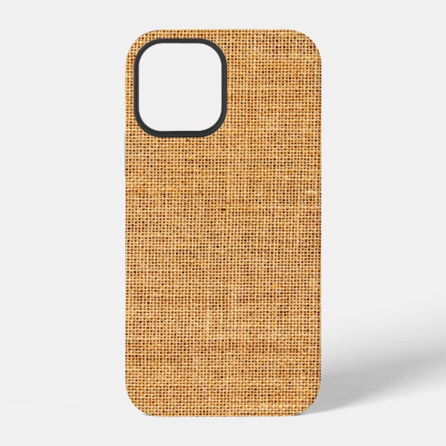 Sackcloth texture for background iPhone case (Back)