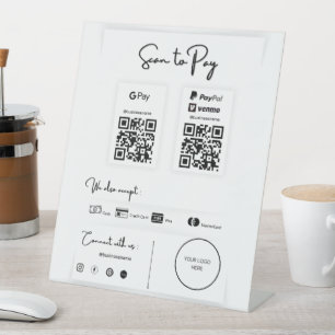 Sacn to Pay Pedestal Sign
