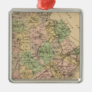 Saco, Biddeford Metal Tree Decoration