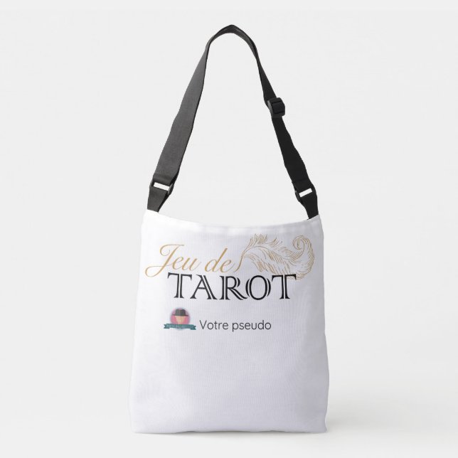 Sacoche de jeu de tarot personnalisée crossbody bag (Front)