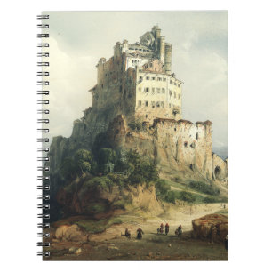 Sacra di San Michele Monastery Alpine Art Notebook