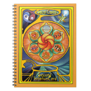 Sacral Chakra Mandala Notebook