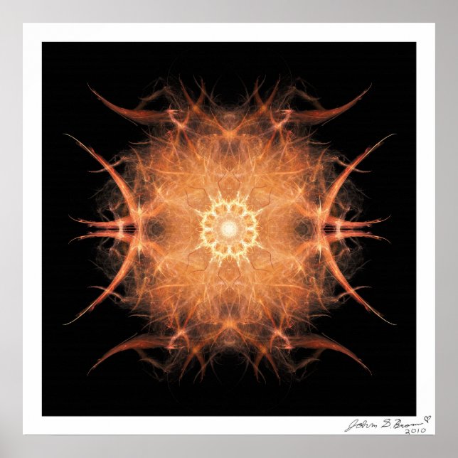 Sacral Chakra Poster (Front)