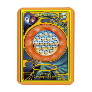 Sacral Chakra - Structure Magnet