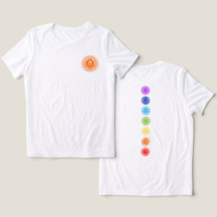 Sacral Chakra Symbol Svadhisthana Tri-Blend Shirt