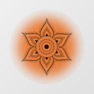 Sacral Chakra Window Cling