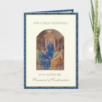 Sacrament Confirmation Holy Ghost Grandchild