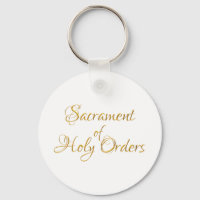 Sacrament of Holy Orders Golden 3D Look