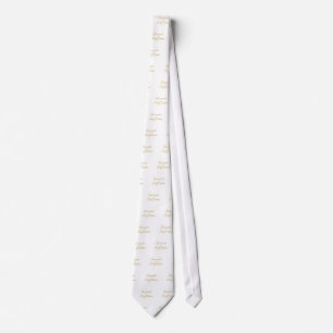 Sacrament of Holy Orders Golden 3D Look Tie