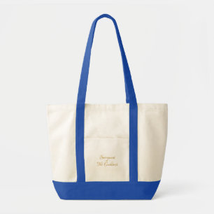 Sacrament of The Eucharist Golden 3D Look Tote Bag