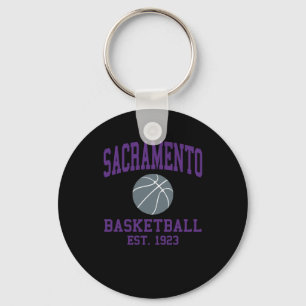 Sacramento Basketball  Key Ring