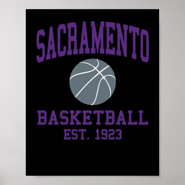 Sacramento Basketball  Poster (Front)