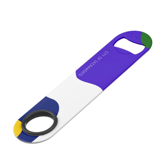 Sacramento (California) city flag (Front Angled)