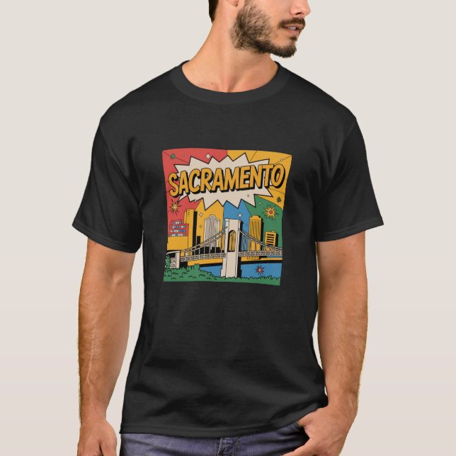 Sacramento California Gift T-Shirt (Front)