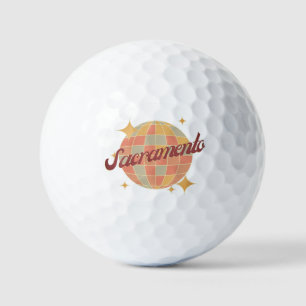 Sacramento California golfer golfing Golf Balls