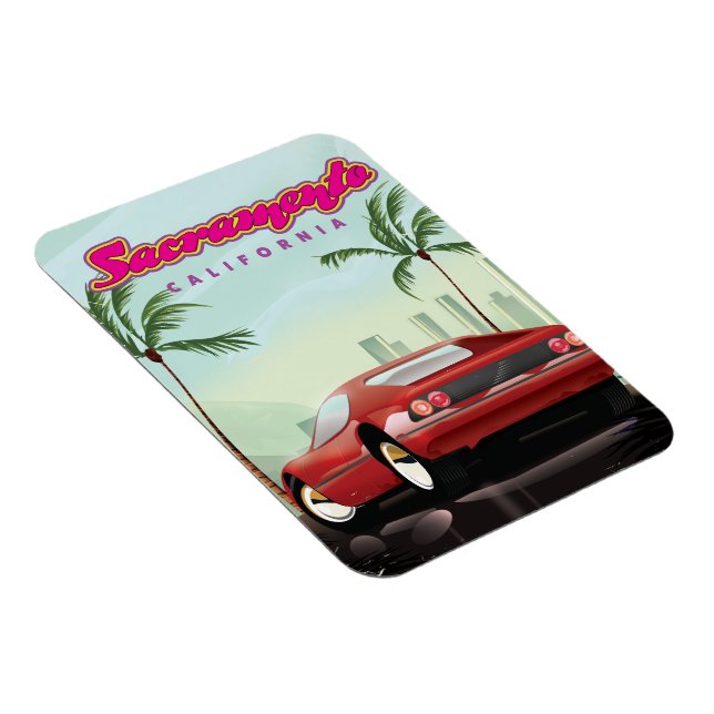 Sacramento California Magnet (Right Side)