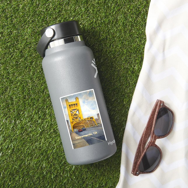Sacramento California Tower Bridge  (HydroFlask Insitu)