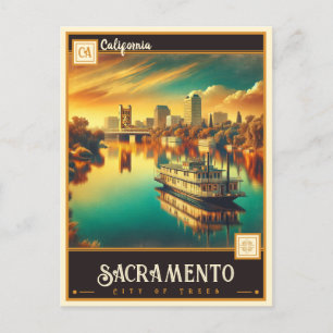 Sacramento, California   Vintage Postcard