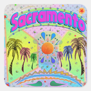 Sacramento Calm Desire Sticker