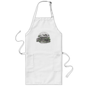 Sacramento City California USA Long Apron